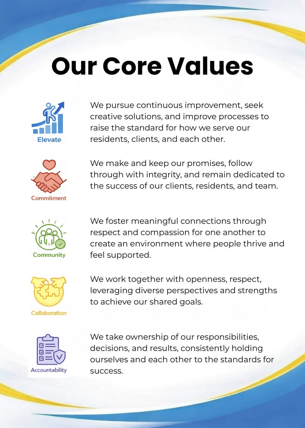 Our Core Values