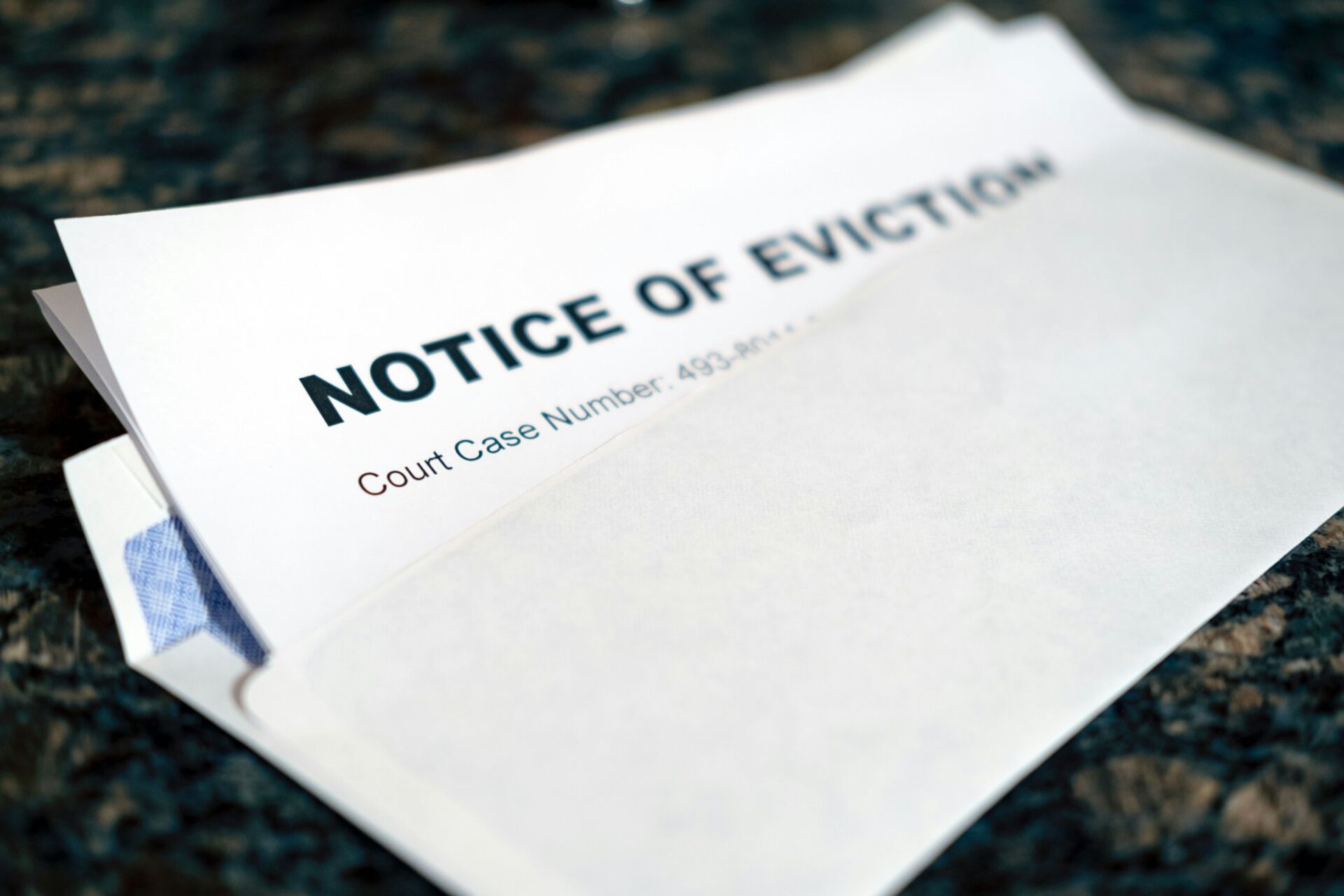 Notice of eviction document representing LA relocation assistance requirements for rental owners